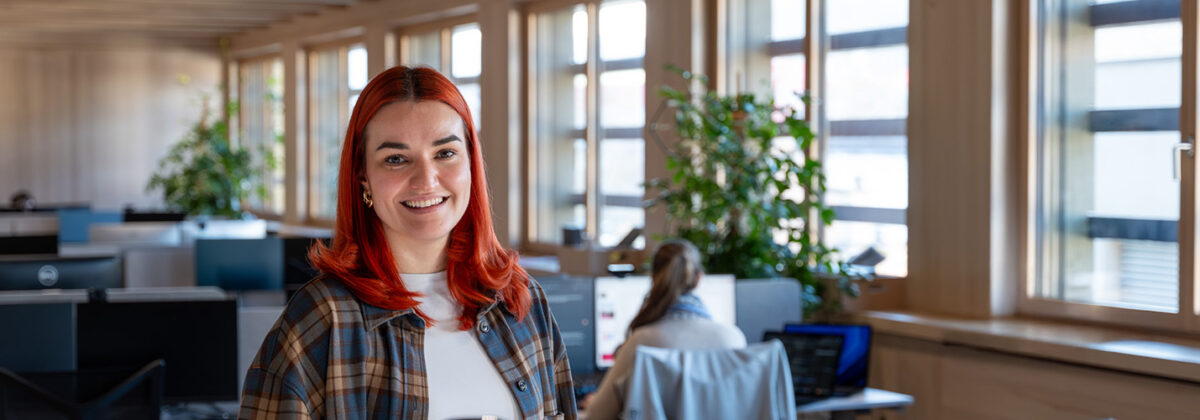 Franka im Beetroot-Büro